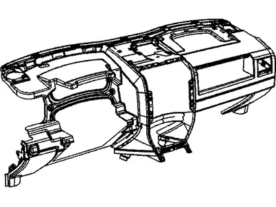 I/PANEL 1FB981DVAA CHRYSLER