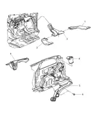 DUCT 05005193AB CHRYSLER