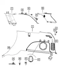 PANEL 1TX99LU5AE CHRYSLER