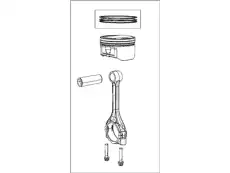 PISTON 05191337AA CHRYSLER