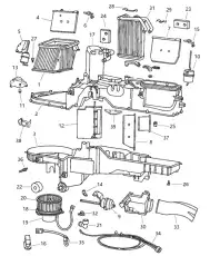 MOTOR 05015866AA CHRYSLER