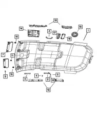 HEADLINER 1UK34HDAAB CHRYSLER