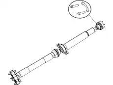 SHAFT 52853645AF CHRYSLER