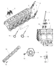 SEAL 05037847AA CHRYSLER