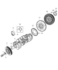 DAMPER 05047418AB CHRYSLER