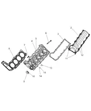 COVER 53021828AA CHRYSLER