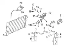 HOSE 05058446AH CHRYSLER