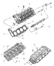 Распредвал CHRYSLER 53021984AB