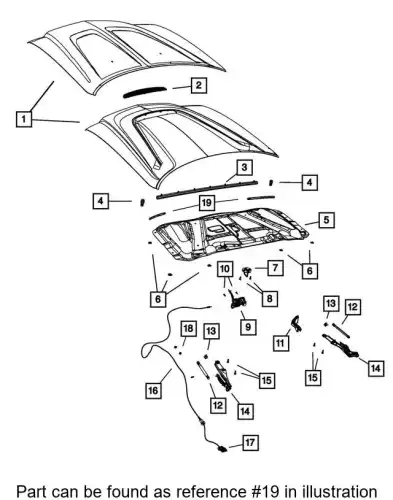 SEAL 55000950AB CHRYSLER