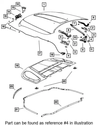 SHIM 55001047AA CHRYSLER