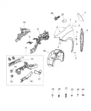 RIVET 06504710 CHRYSLER