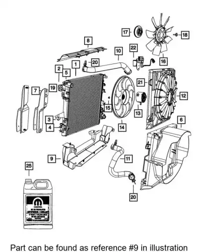 SEAL 55056554AC CHRYSLER