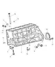 O RING 05073891AA CHRYSLER