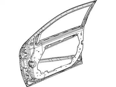 DOOR 05074514AG CHRYSLER