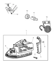 RETAINER 55077046AA CHRYSLER