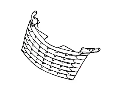 GRILLE 05080979AA CHRYSLER