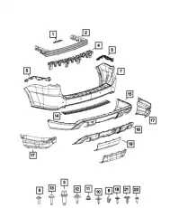 BRACKET 55079113AE CHRYSLER