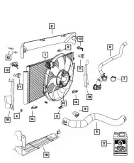 SEAL 55111393AD CHRYSLER