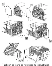 SEAL 55112354AC CHRYSLER