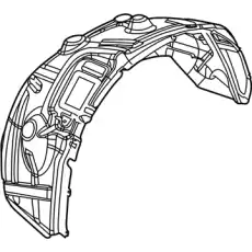 Подкрылок CHRYSLER 55112807AA