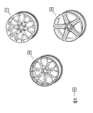 WHEEL 1WL85SZGAB CHRYSLER