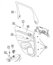 PANELASSY 1WY481X9AE CHRYSLER