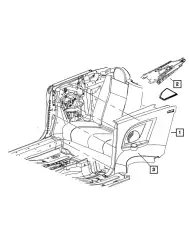 DOOR 1JY40XT1AB CHRYSLER