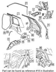 Подкрылок CHRYSLER 55156618AF