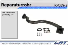 труба глушителя приемная VW R7089-2 LRT