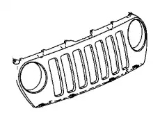 Решетка радиатора CHRYSLER 55156805AF