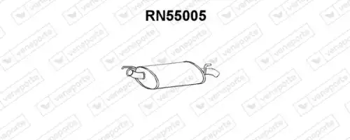 глушитель задняя часть Ren RN55005 VENEPORTE