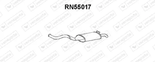 глушитель задняя часть Ren RN55017 VENEPORTE