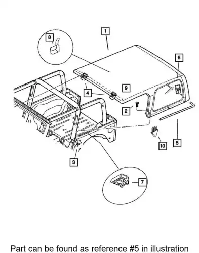 SEAL 55176372AC CHRYSLER