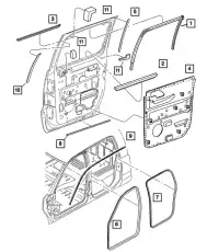 SEAL 55255667AD CHRYSLER