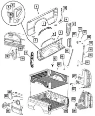 PANEL 55275523AC CHRYSLER