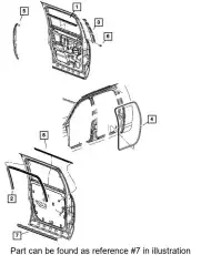 SEAL 55277032AC CHRYSLER