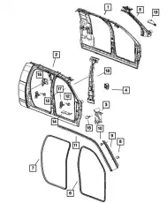 SEAL 55277035AB CHRYSLER