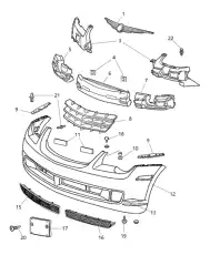 BRACKET 05099712AA CHRYSLER