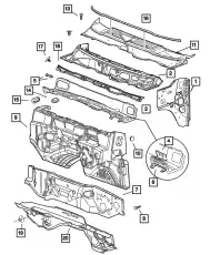 SILENCER 55350873AJ CHRYSLER