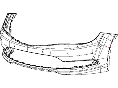 FASCIA 5SH88TZZAB CHRYSLER