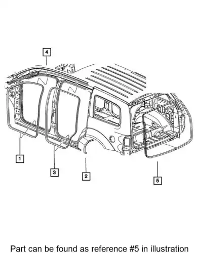 SEAL 55364425AG CHRYSLER