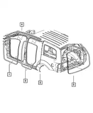 Ручка двери CHRYSLER 55364487AA