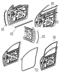 SEAL 55369295AL CHRYSLER
