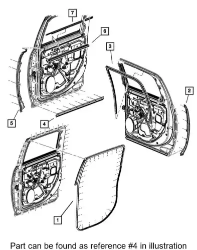 SEAL 55372714AE CHRYSLER