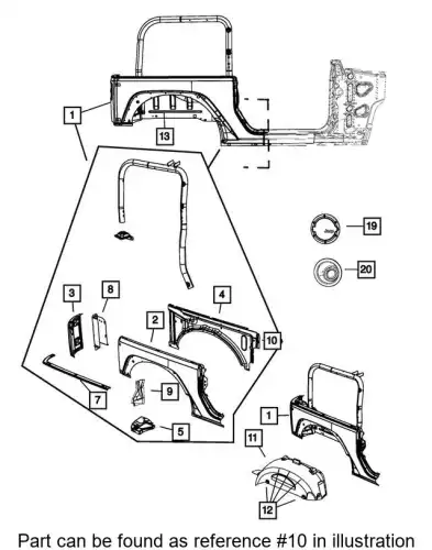 SEAL 55395270AB CHRYSLER