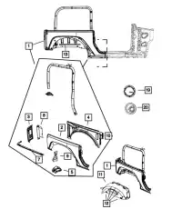 SEAL 55395271AB CHRYSLER