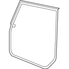 Ручка двери CHRYSLER 55395275AW
