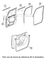 Ручка двери CHRYSLER 55395728AF