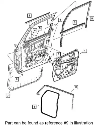 SEAL 55396698AH CHRYSLER