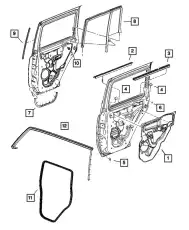 SEAL 55396716AG CHRYSLER